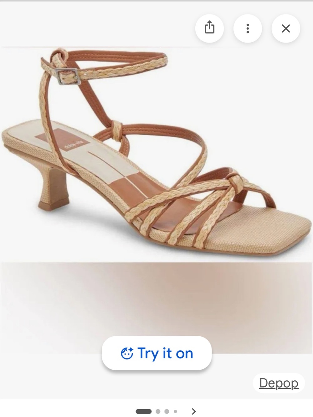 Dolce Vita Bev Braid Jute sandal